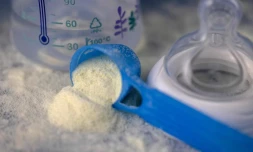 De la poudre de lait infantile. FRED TANNEAU/AFP 