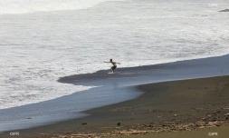 De la houle après le passage de Berguitta