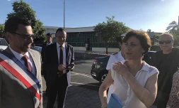 Christelle Dubos au Port