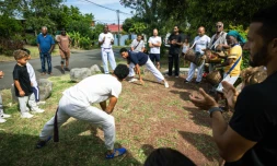 célébration du 20 désamn au Kan villèle 