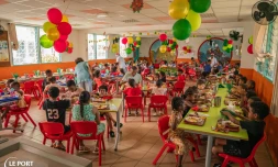 Le Port : repas de noël pour les enfants