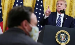 Trump lie le coronavirus à un laboratoire chinois, la débùcle économique planétaire se précise