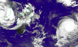 Haleh, cyclone tropical, 6 mars 2019