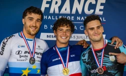 BMX : le Réunionnais Romain Mayet sacré champion de France Élite
