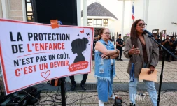 Mobilisation Tribunal Saint-Denis - EPA Parole de parents