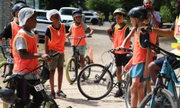 Saint-Paul : le code de la routes pour les écoliers avec le dispositif Savoir Rouler à Vélo