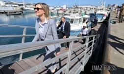 Visite de la Ministre de la transition écologique, de la biodiversité, de la forêt, de la mer et de la pêche, Agnès Pannier-Runacher