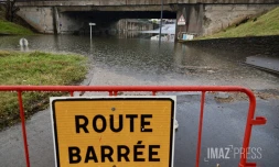 Fortes pluies : des nombreux radiers fermés et des routes inondées [?]