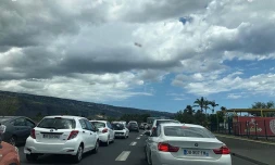 Accident Savannah 27/10 embouteillage bouchon route