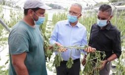 Cyrille Melchior au chevet des agriculteurs après le cyclone Batsirai