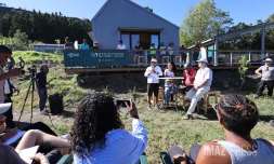 inauguration du bureau d'information du tourisme à la Nouvelle mafate 