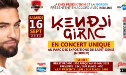 Concert Kendji Girac Ă la Nordev