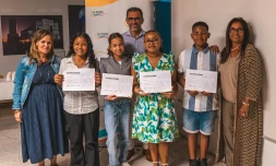 Le Port : les jeunes orateurs récompensés après le concours d’éloquence inter-Cités éducatives 