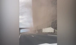 éboulis route du littoral pointe du gouffre 15 février 2021