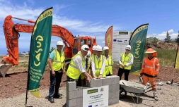 Casud : la première pierre de la ZAE du 14ème Km au Tampon est posée