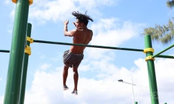 compétition de Street Workout Réunion Cup au Port 