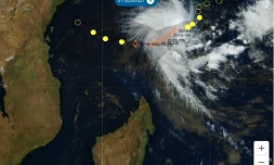 Agueda, la première tempête tropicale de la saison cyclonique a été identifiée à l'Ouest des Seychelles