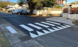 Les rues Victor Hugo et Graine Bébé fin prêtes à accueillir les marmailles pour la rentrée 