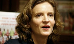 La députée LR de l'Essonne Nathalie Kosciusko-Morizet à Reims, le 25 mars 2016