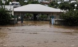 Tempête tropicale Fakir mardi 24 avril 2018