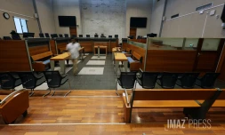 salle de la cour assises , tribunal 