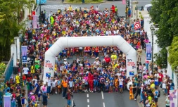 Saint-Denis a organisé le relais dionysien pour l'octobre rose