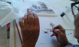 Atelier dessin musée Stella 