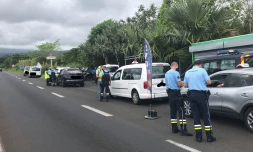  Gendarmerie : 22 infractions relevées en 3 heures sur les routes à Bras-Panon