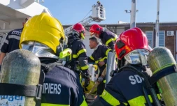 Des pompiers de Mayotte se forment auprès des pompiers de La Réunion