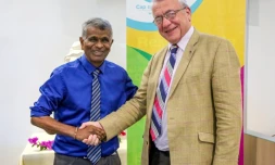 André Yché (CDC Habitat) en visite au siège du TCO