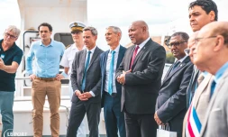 Le Port accueille deux ministres Seychellois