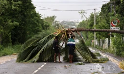 Cyclone Belal : Sainte-Suzanne