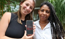 Béatrice Vélin-Cassim et Juliette Pierron-Rauwel