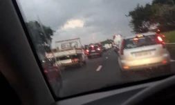 Bouchons direction St André