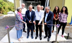 Rivière des Galets : le Département met en service une nouvelle microcentrale hydroélectrique