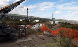Pont reliant la RD2 et la RD4, Conseil départemental Cyrille Melchior