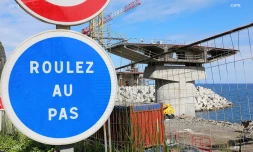 travaux route du littoral