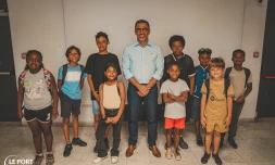 Le Port : des enfants de la ZAC rencontrent le maire et découvrent la ville