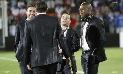  Djibril Cissé et Mathieu Valbuena