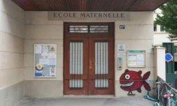 L'école Saint-Dominique à Paris le 20 mai 2026 ( AFP / Dimitar DILKOFF )