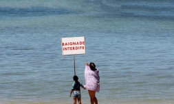 Pollution plage baignade interdite 