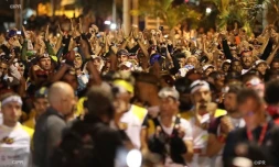 Grand Raid 2019, départ, Ravine blanche, octobre 2019, diagonale des fous