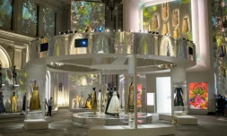 L'exposition "Dior designer of dreams" au Brooklyn Museum de New York, le 7 septembre 2021