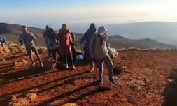 Un "Jerusalema challenge" au sommet du Piton des Neiges
