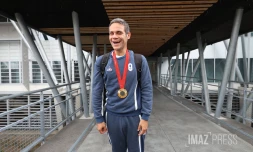 gael riviere , champion paralympique 2024 de cécifoot