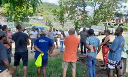 Saint-Paul : le département à la rencontre d'agriculteurs sinistrés par Garance