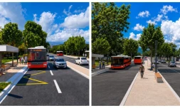 TO : avenue Rico Carpaye au Port, des travaux pour améliorer les déplacements et le cadre de vie