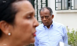 Huguette Bello et Gilbert Annette 