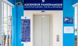 Ascenseur bas de la rivière