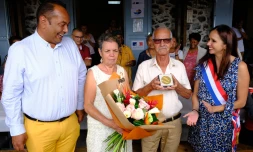 Marie Hélène et René Loricourt ont fêté leur 50 ans d'amou
